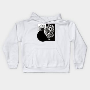 Cat and Mouse, Beardsley tribute Kids Hoodie